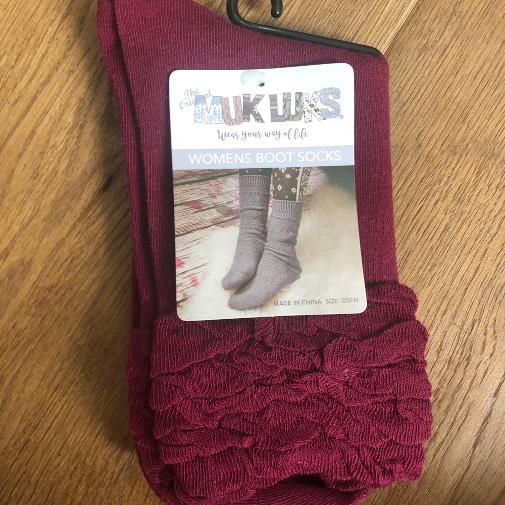 Boot Socks with Ruffles - Picture 3 of 5